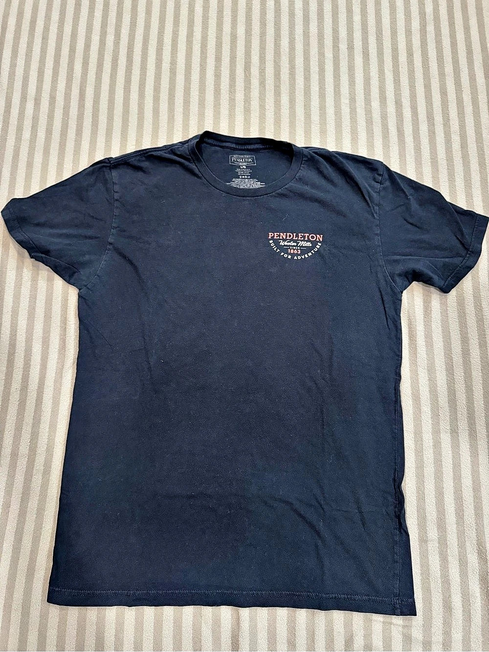 Pendleton Graphic Short Sleeve Tee Blue Size Large